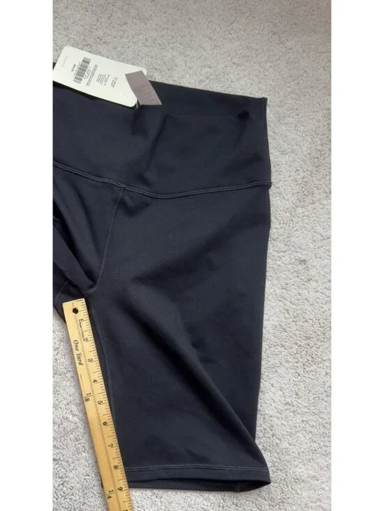 Fabletics New Define Powerhold Shorts Black 9" High Waisted Compression - Picture 7 of 10